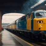 ASMR Experience on a British Rail Diesel Train